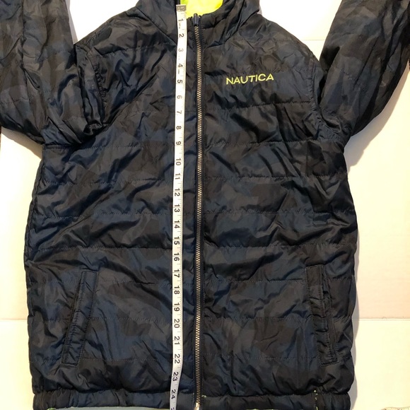 Boys Nautica reversible jacket size Large - Picture 10 of 11
